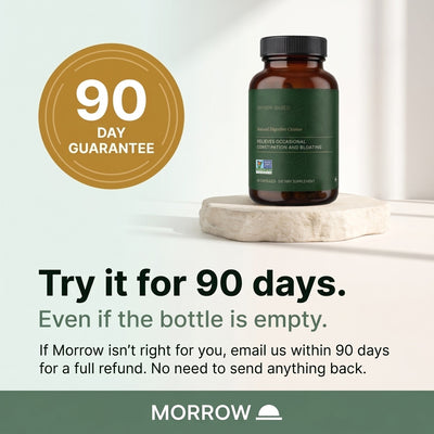 90-day money-back guarantee, even if the bottle is empty